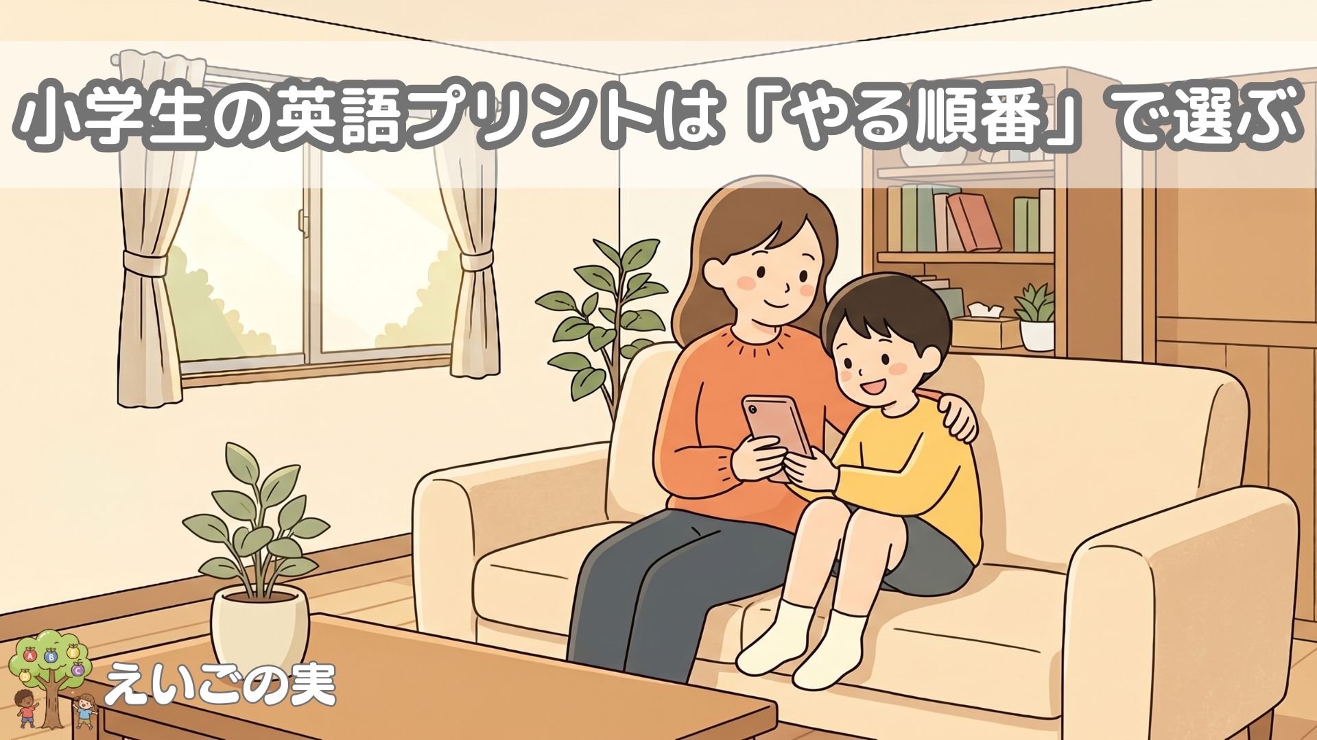小学生の英語プリントは「やる順番」で選ぶ